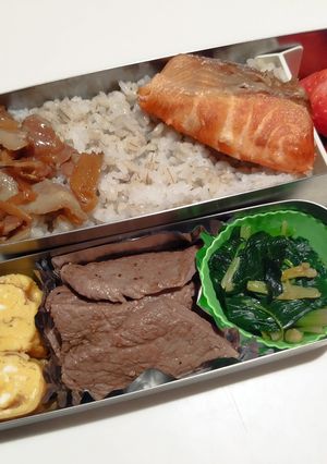ラグビー小僧のお弁当240131-レシピのメイン写真