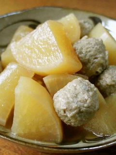 大根といわしのつみれの煮物-レシピのメイン写真