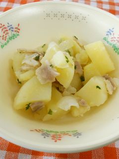 簡単給食 ジャーマンポテト-レシピのメイン写真