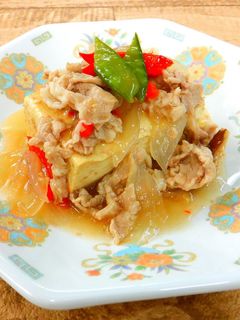 とうふ中華あんかけ-レシピのメイン写真
