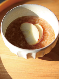 リンゴとハチミツのスープ-レシピのメイン写真