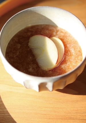 リンゴとハチミツのスープ-レシピのメイン写真