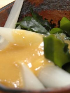 わかめとうどの酢みそ-レシピのメイン写真