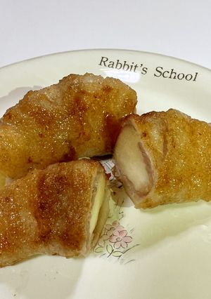 りんごの豚肉巻き-レシピのメイン写真