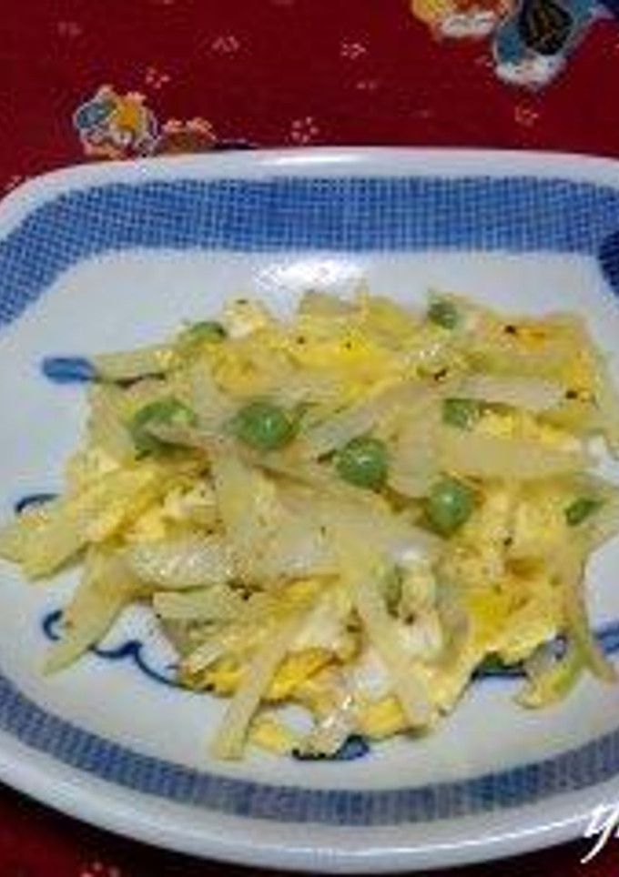 じゃがいもと玉ねぎの卵とじ-レシピのメイン写真