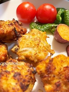 お弁当にも♡鶏とゴボウのボール揚げ-レシピのメイン写真