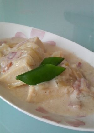 高野豆腐のクリーム煮-レシピのメイン写真