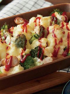 ブロッコリーとポテトのチーズ焼き-レシピのメイン写真