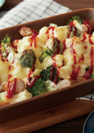ブロッコリーとポテトのチーズ焼き-レシピのメイン写真