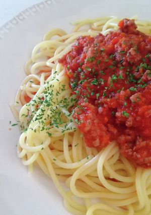 まるで洋食屋さんのミートソース(*^^*-レシピのメイン写真