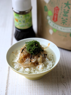 大葉ごまだれの鯛茶漬け-レシピのメイン写真