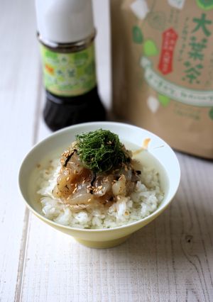 大葉ごまだれの鯛茶漬け-レシピのメイン写真