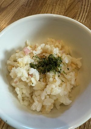 大豆とベーコンの炊き込みご飯-レシピのメイン写真
