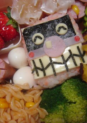 キャラ弁～ﾊﾞｲｷﾝﾏﾝ～-レシピのメイン写真