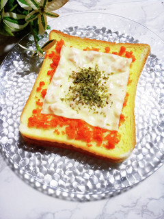 鮭チー青海苔トースト.。o○-レシピのメイン写真
