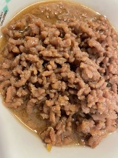 合い挽き肉の甘辛-レシピのメイン写真