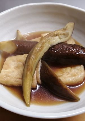 なすと油揚げの煮びたし-レシピのメイン写真