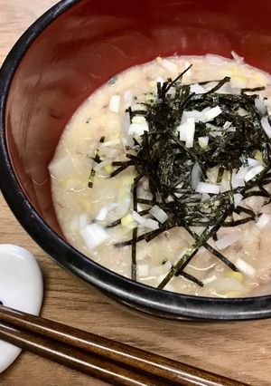 食日記/静岡のとろろ汁ご飯-レシピのメイン写真