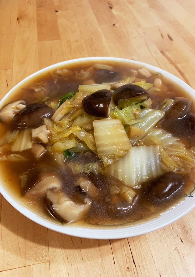 香菇白菜（台湾風椎茸白菜炒め）-レシピのメイン写真