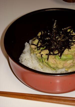 ツナとアボカドのぺろり丼☆-レシピのメイン写真