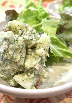 あおさと酒盗のポテトサラダ-レシピのメイン写真