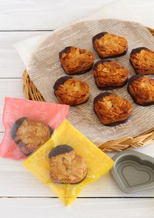 ナッツが香ばしい♪ハートのフロランタン-レシピのメイン写真