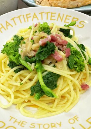 菜の花とベーコンのパスタ-レシピのメイン写真