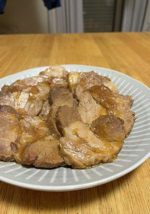 圧力鍋で時短！ジャムを使った煮豚-レシピのメイン写真