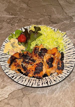 鶏もも肉の味噌漬け焼き-レシピのメイン写真