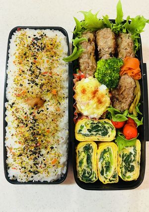 中学生弁当2024.1.31-レシピのメイン写真