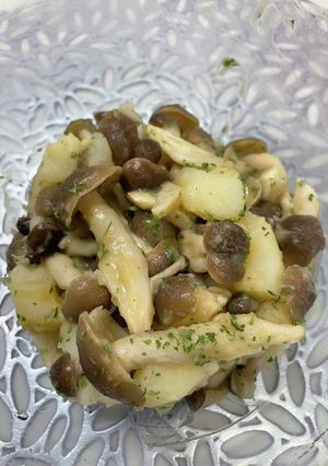 【簡単副菜】ジャガイモとしめじ-レシピのメイン写真