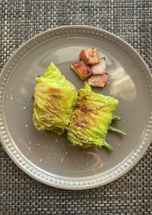 ジャガイモ詰めの焼きロール白菜-レシピのメイン写真