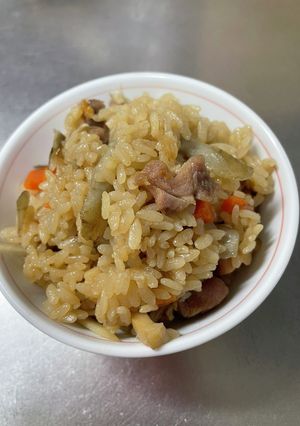 簡単で美味しい鶏炊込みご飯【四毒抜き】-レシピのメイン写真