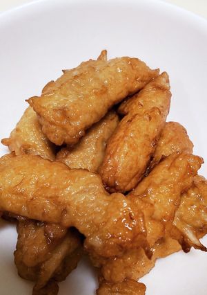 さつま揚げ余ったらサッと甘辛煮～♪-レシピのメイン写真