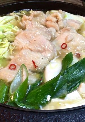 鶏ムネ肉とキャベツのダイエットペペロン鍋-レシピのメイン写真