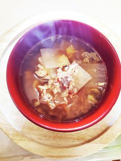 韓国おかん直伝! 韓国式ぶりのスープ-レシピのメイン写真