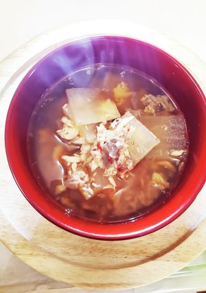 韓国おかん直伝! 韓国式ぶりのスープ-レシピのメイン写真