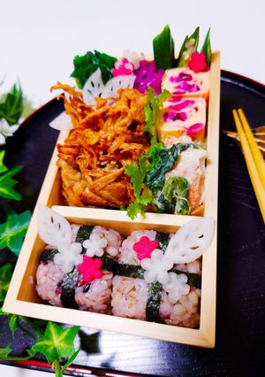 女子学生のお弁当（2024.2.1）-レシピのメイン写真