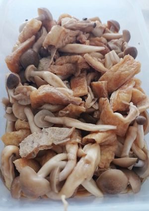油揚げとしめじの甘醤油煮-レシピのメイン写真