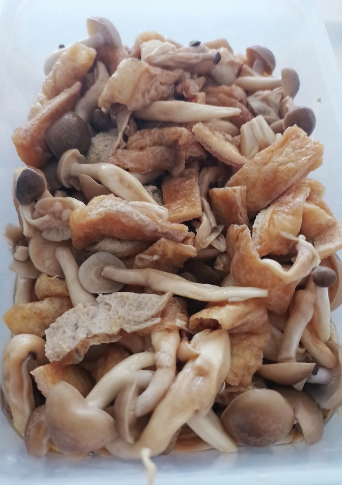 油揚げとしめじの甘醤油煮-レシピのメイン写真