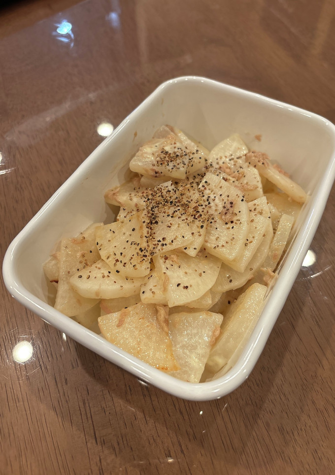大根のツナマヨ炒め-レシピのメイン写真