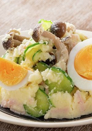 しめじと卵のポテトサラダ-レシピのメイン写真