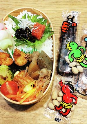 高１！男子弁当！豚こま大根ミニ団子123-レシピのメイン写真
