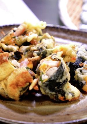 海苔巻きカキフライ【食遺産】-レシピのメイン写真