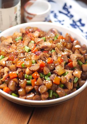 根菜消費の節約レシピ✨鶏肉と根菜の旨煮♡-レシピのメイン写真