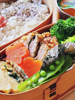 バジル&チーズ卵焼き★お弁当★朝食-レシピのメイン写真