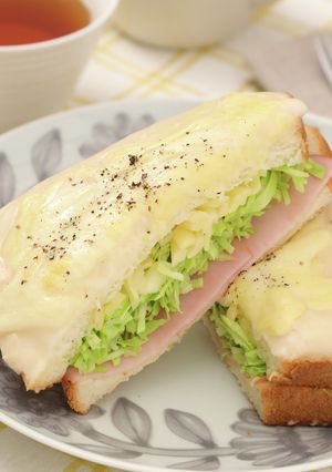 とろーり◎春キャベツのクロックムッシュ-レシピのメイン写真