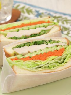 食パンで簡単♪ベトナム風バインミーサンド-レシピのメイン写真
