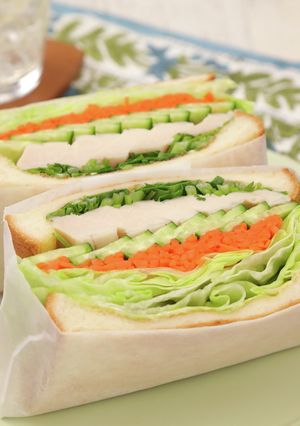 食パンで簡単♪ベトナム風バインミーサンド-レシピのメイン写真