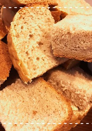 HBとバナナで簡単！バナナ食パン-レシピのメイン写真